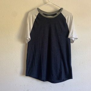 oversized baseball tee